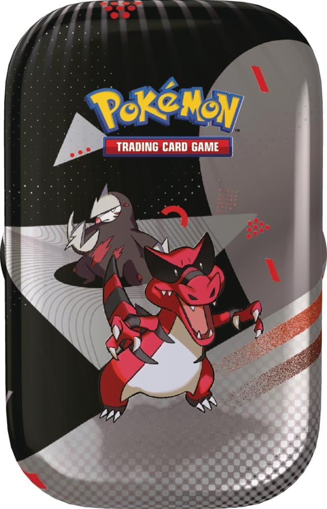 Pokemon TCG: Luce Nera e Fuoco Bianco Display 8 Mini Tin Scarlatto e Violetto