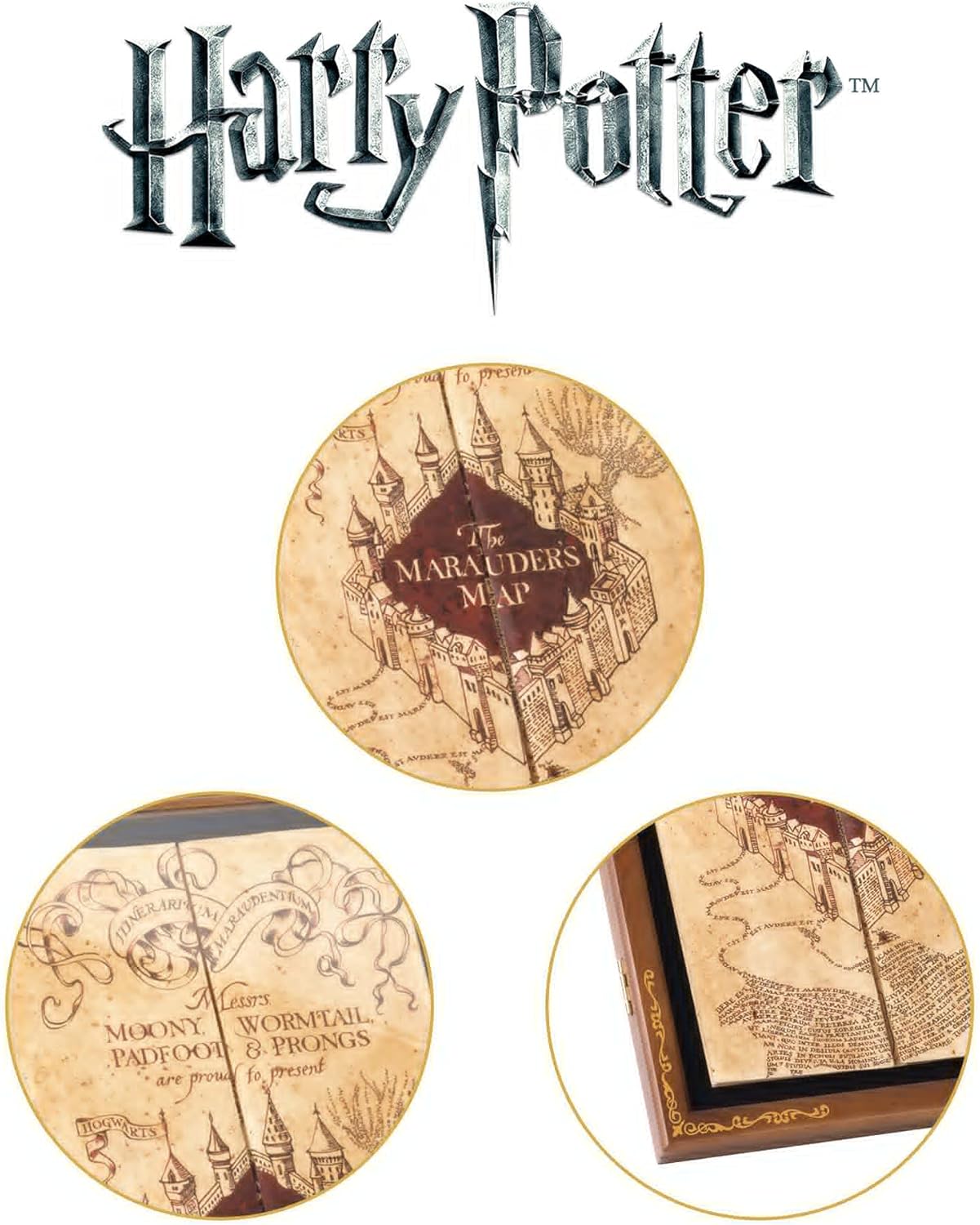 Harry Potter: Marauder’s Map Display Case - Espositore Mappa Del Malandrino