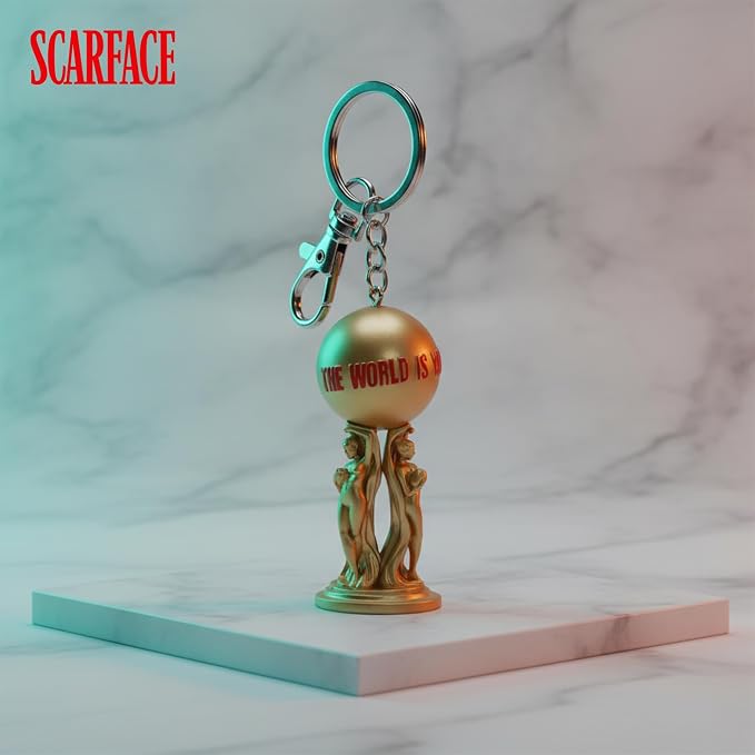 Scarface Keychain The World is Yours