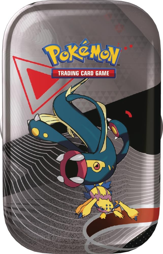 Pokemon TCG: Luce Nera e Fuoco Bianco Display 8 Mini Tin Scarlatto e Violetto
