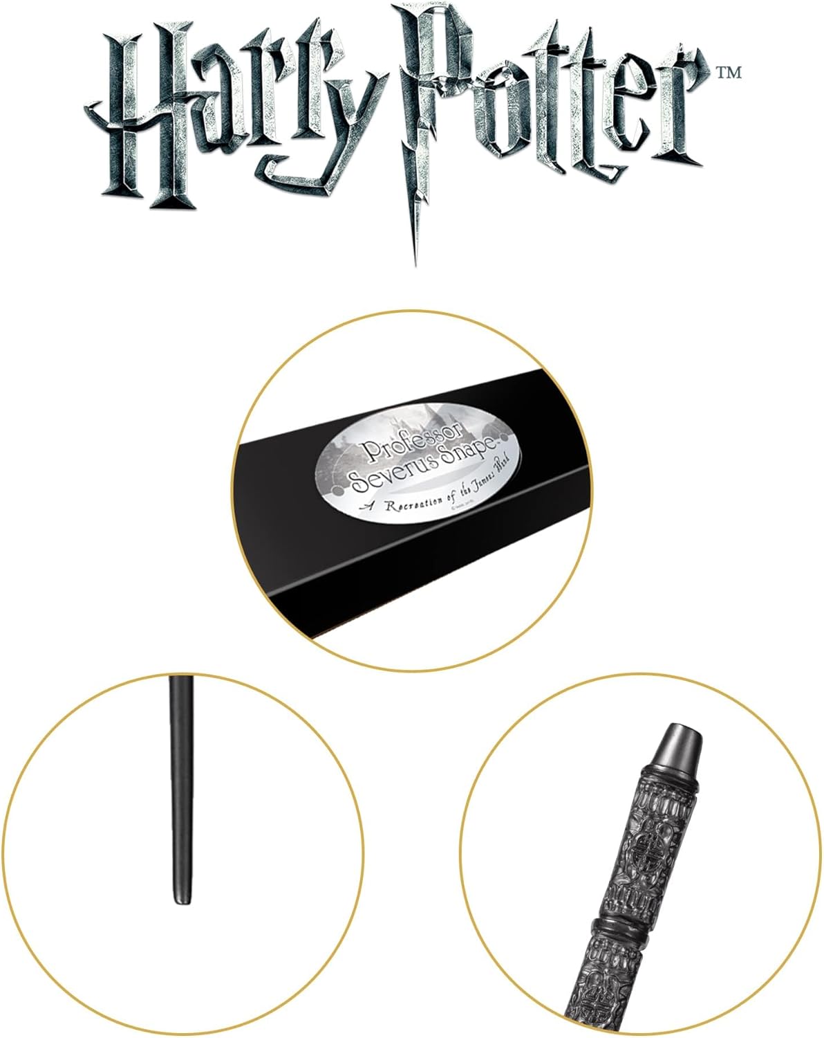 Harry Potter: Wand Professor Severus Snape Bacchetta Piton