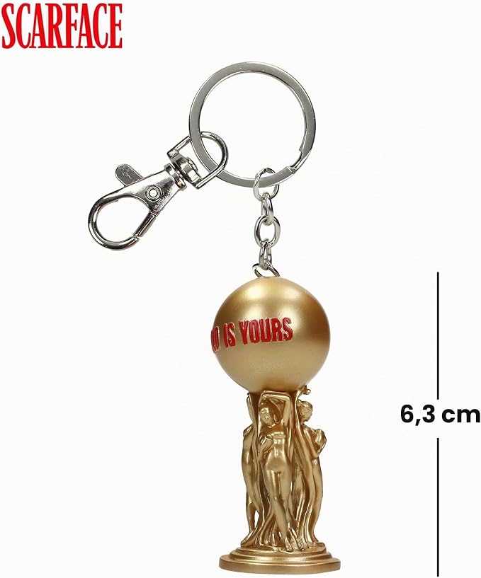 Scarface Keychain The World is Yours