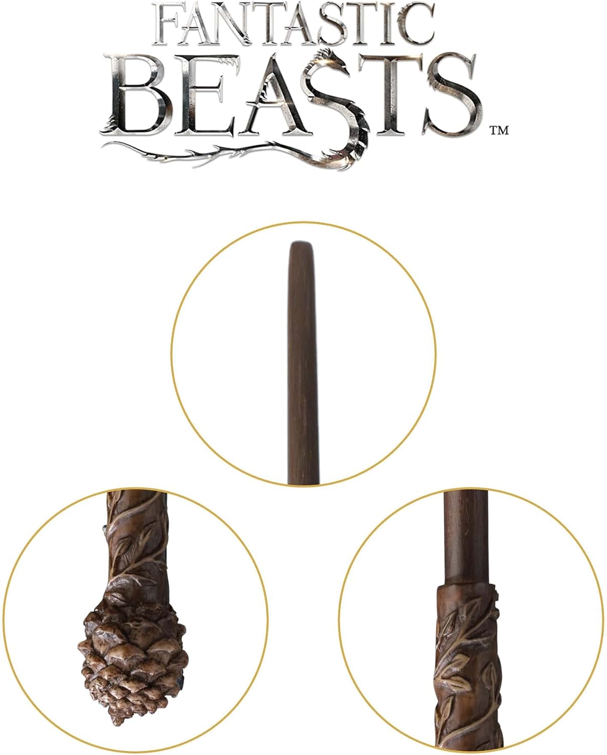 Fantastic Beasts: Bunty Wand - Ollivander Bacchetta