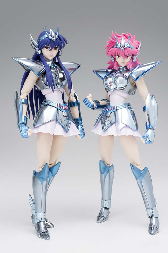 Saint Seiya: Saintia Sho Equuleus Kyoko & Powerup Shoko Myth Cloth Bandai Tamashi