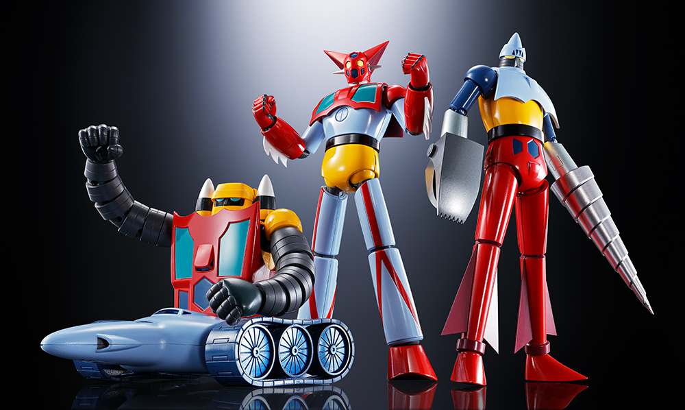 Soul of Chogokin: Gx-91 Getter 2+3 Dynamic Classic Set