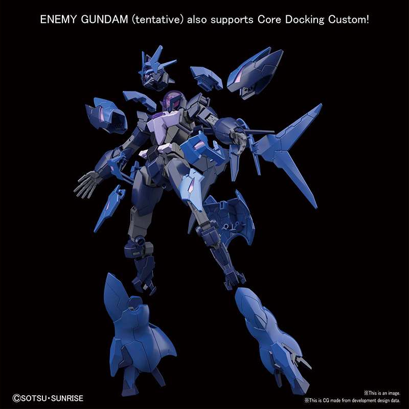 Gunpla: Bandai Model Kit - HG Build Diver R - Gundam Earthree Alus #022 1/144