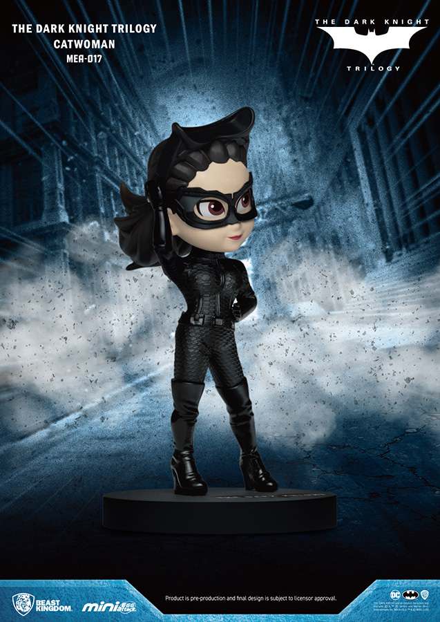 DC Comics: Batman The Dark knight trilogy catwoman mini egg statue