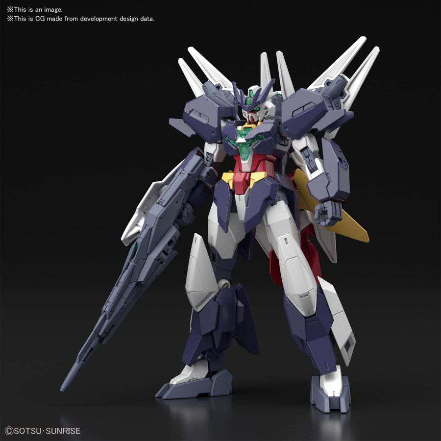 Gunpla: Bandai Model Kit - HG Build Diver-R - Uraven Gundam #023 1/144