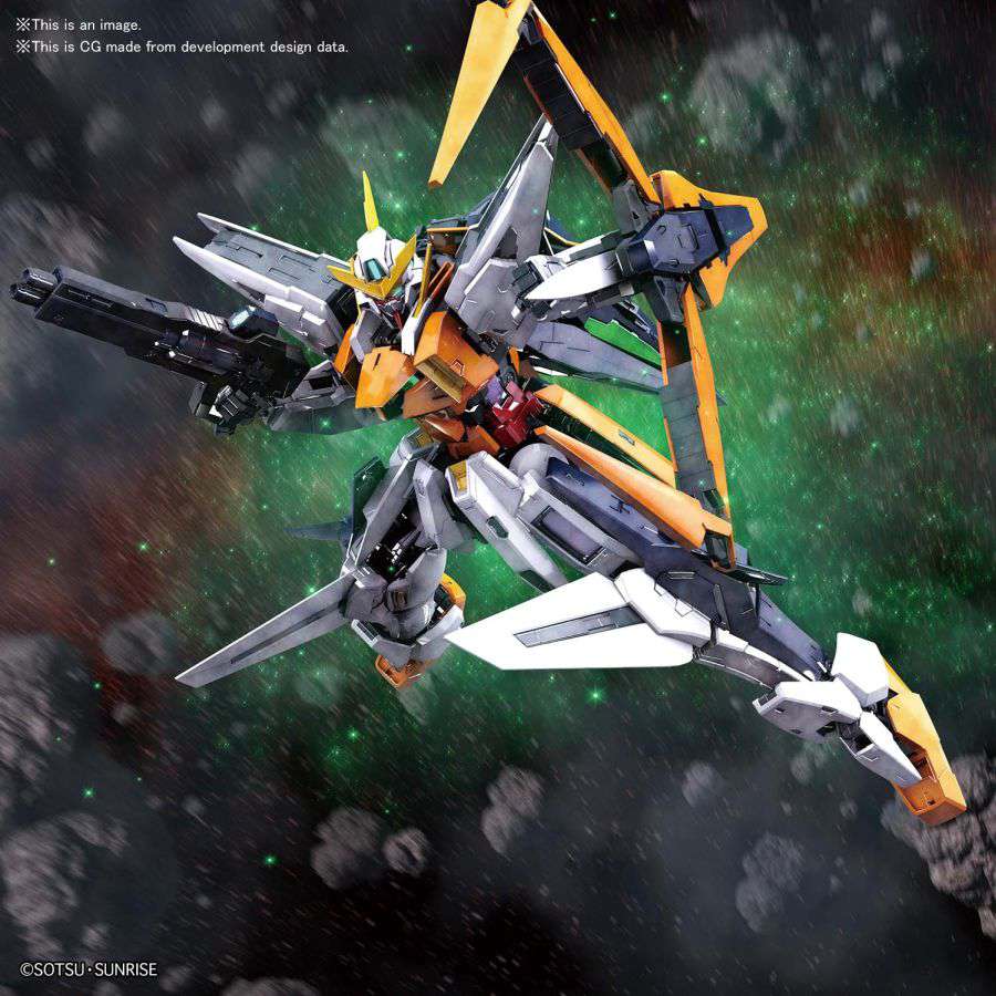 Gunpla: Bandai Model Kit  - MG gundam kyrios GN-003 1/100