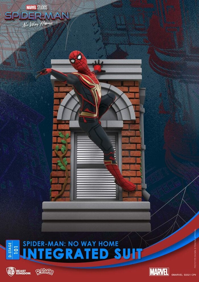 Marvel: D-Stage - No Way Home Spider-Man Integrated Suit Diorama