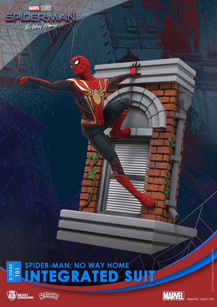 Marvel: D-Stage - No Way Home Spider-Man Integrated Suit Diorama