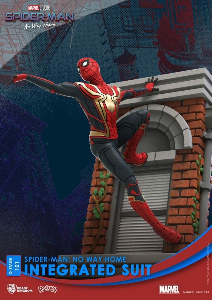 Marvel: D-Stage - No Way Home Spider-Man Integrated Suit Diorama