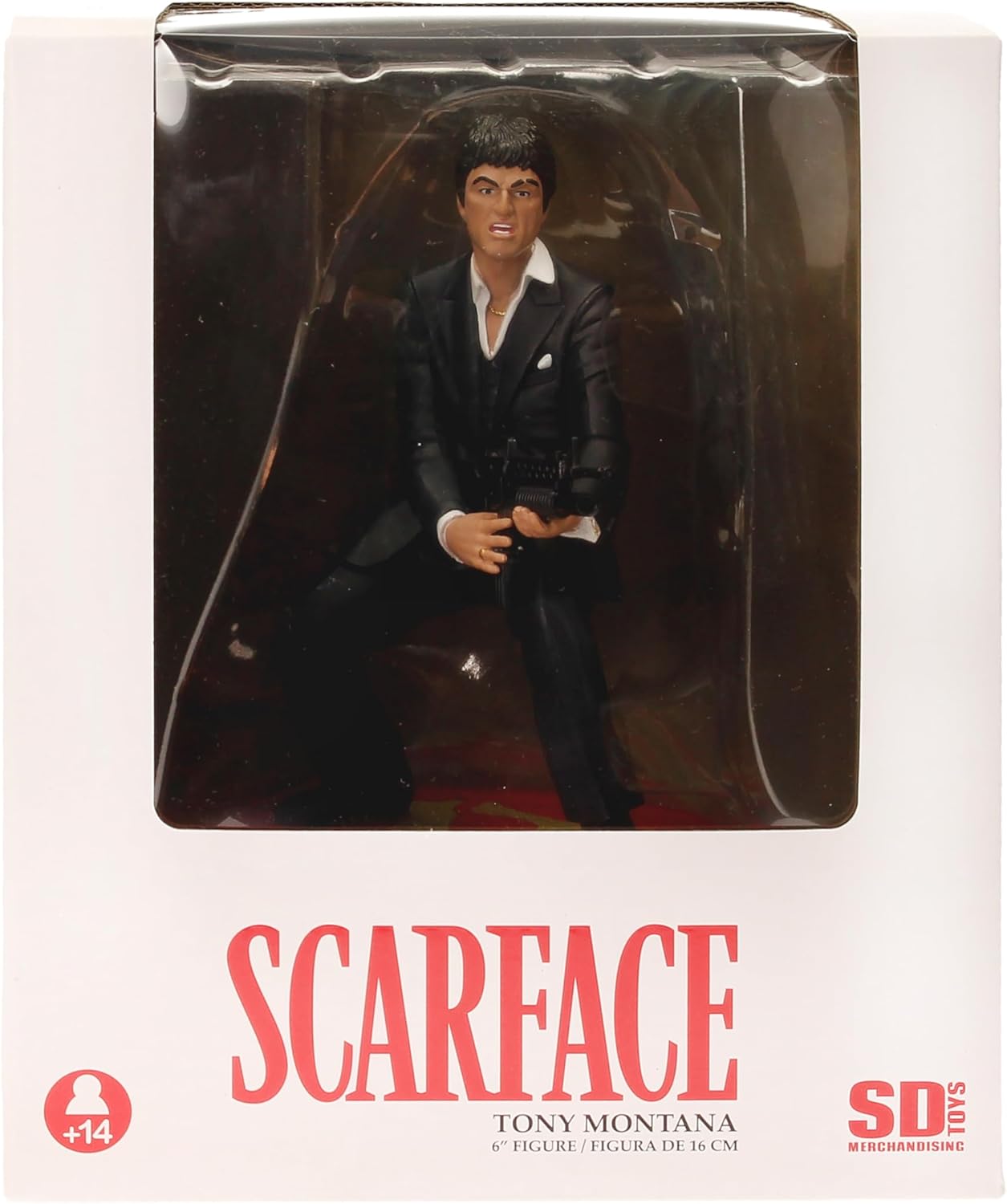 Scarface: Movie Icons PVC Statue Tony Montana 18 cm