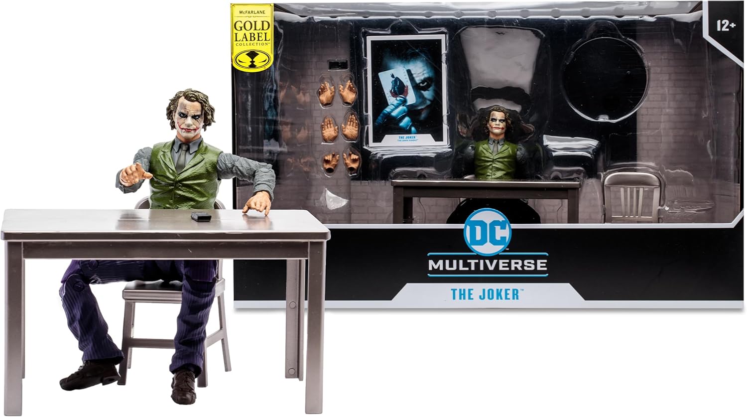 DC Comics: The Joker Jail Cell Batman The Dark Knight Gold Label NYCC Exclusive 18 cm