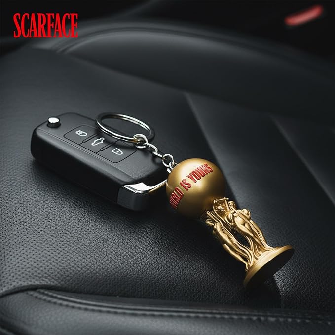 Scarface Keychain The World is Yours