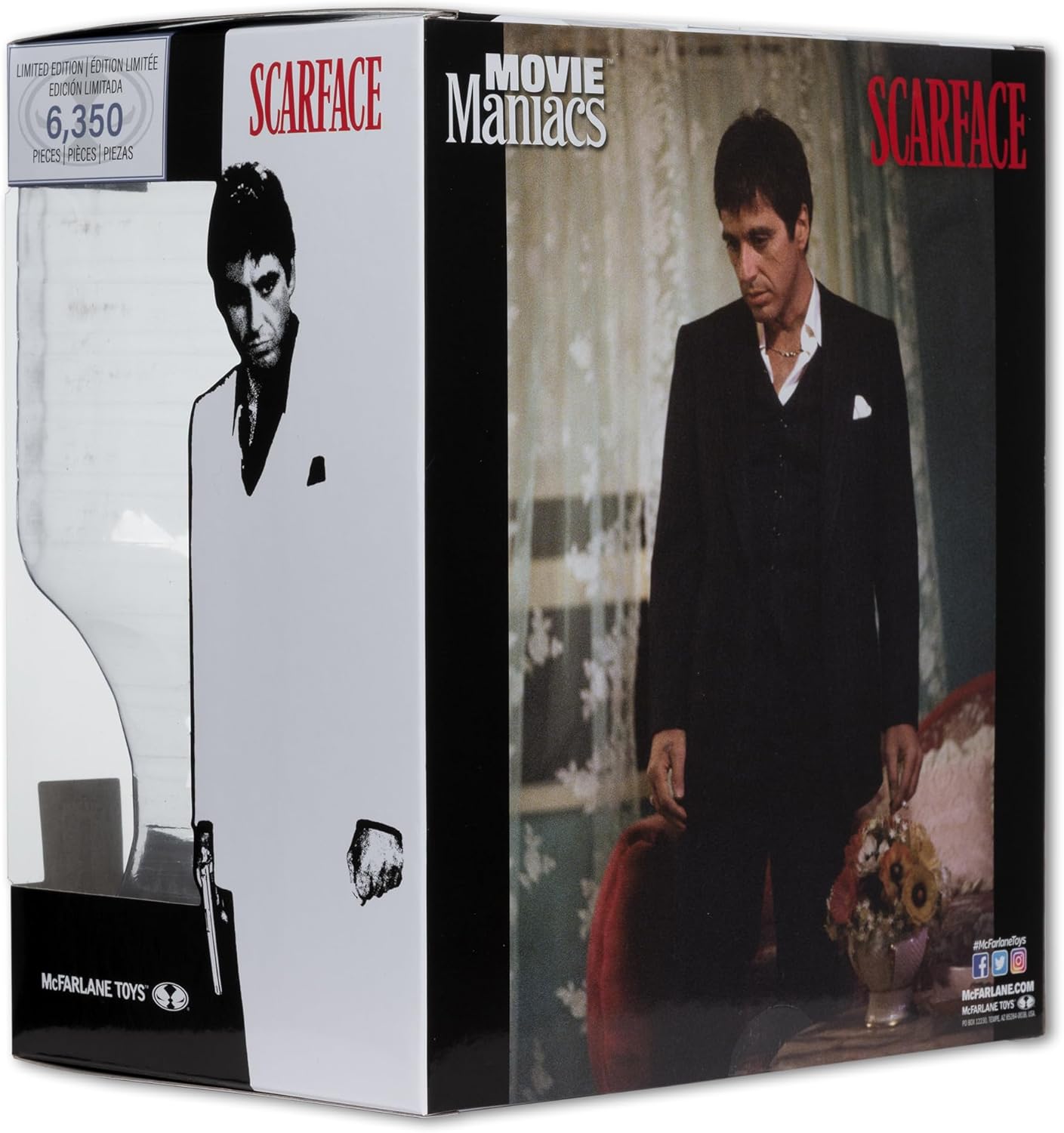 Scarface: Movie Maniacs PVC Statue Tony Montana 17 cm