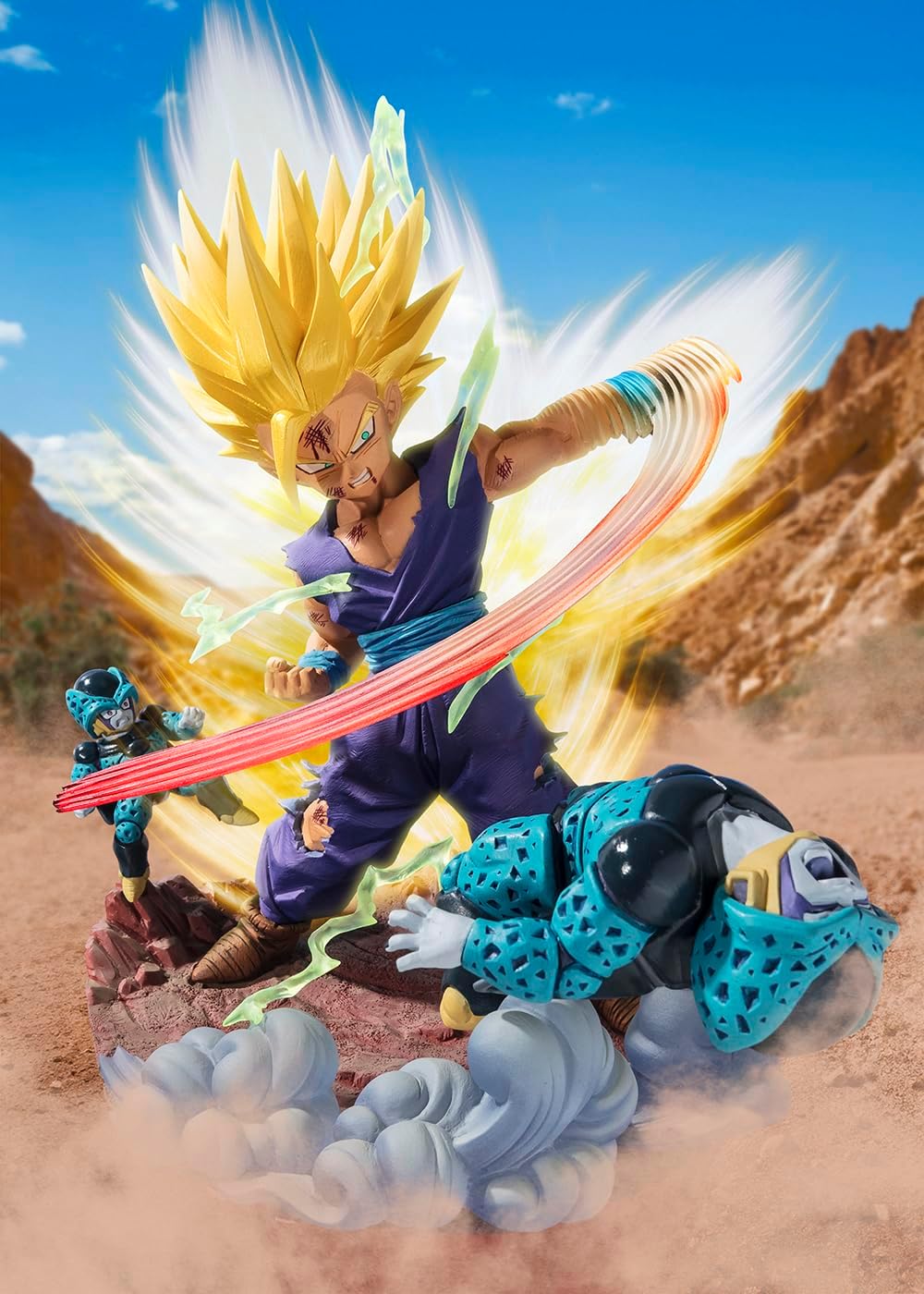 Dragon Ball: FiguartsZERO Extra Battle PVC Statue Marshall Super Saiyan 2 Son Gohan -Anger Exploding Into Power- 20 cm