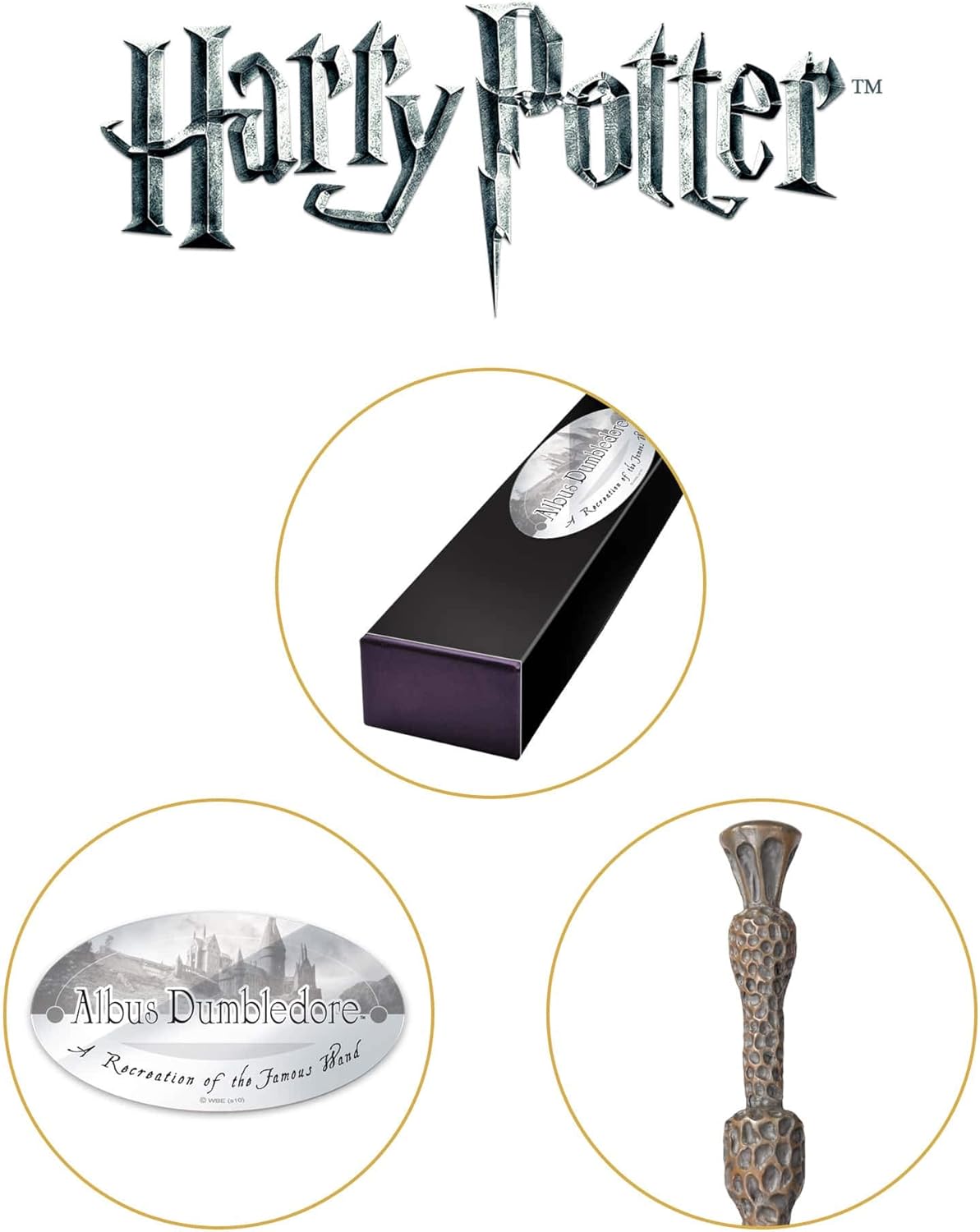 Harry Potter: Albus Silente Dumbledore Wand - Bacchetta