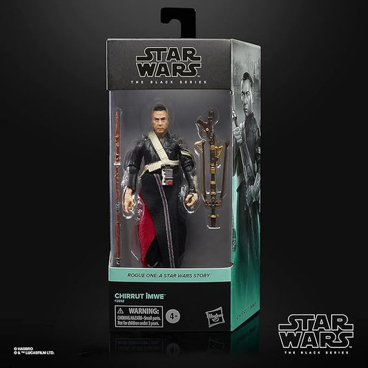 Star Wars: Hasbro rogue one black series action figure Chirrut Imwe