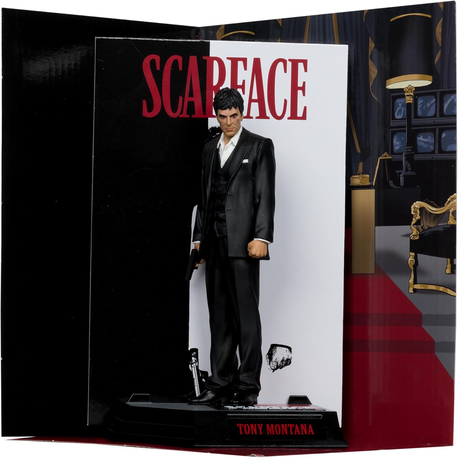 Scarface: Movie Maniacs PVC Statue Tony Montana 17 cm