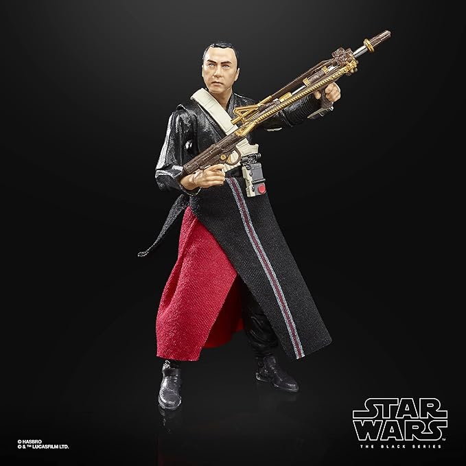 Star Wars: Hasbro rogue one black series action figure Chirrut Imwe