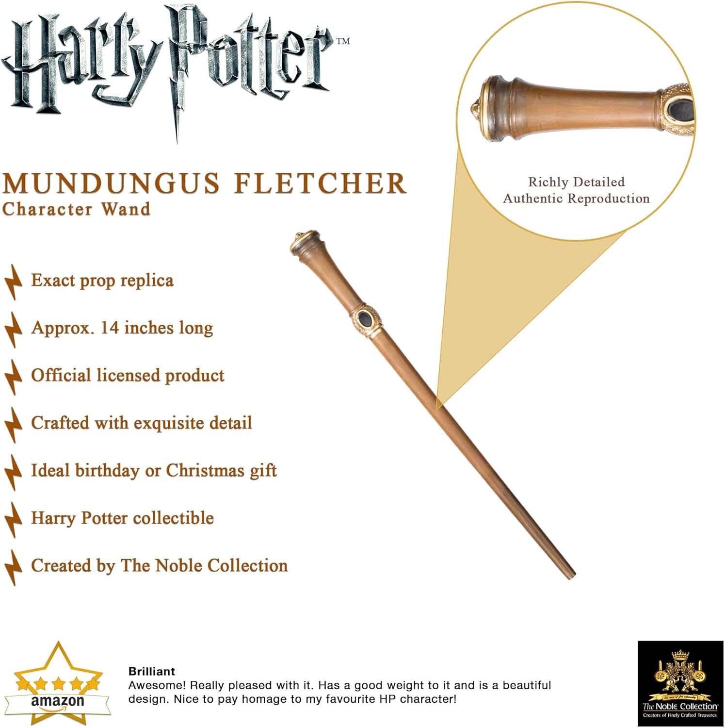 Harry Potter: Mundungus Fletcher Wand - Bacchetta