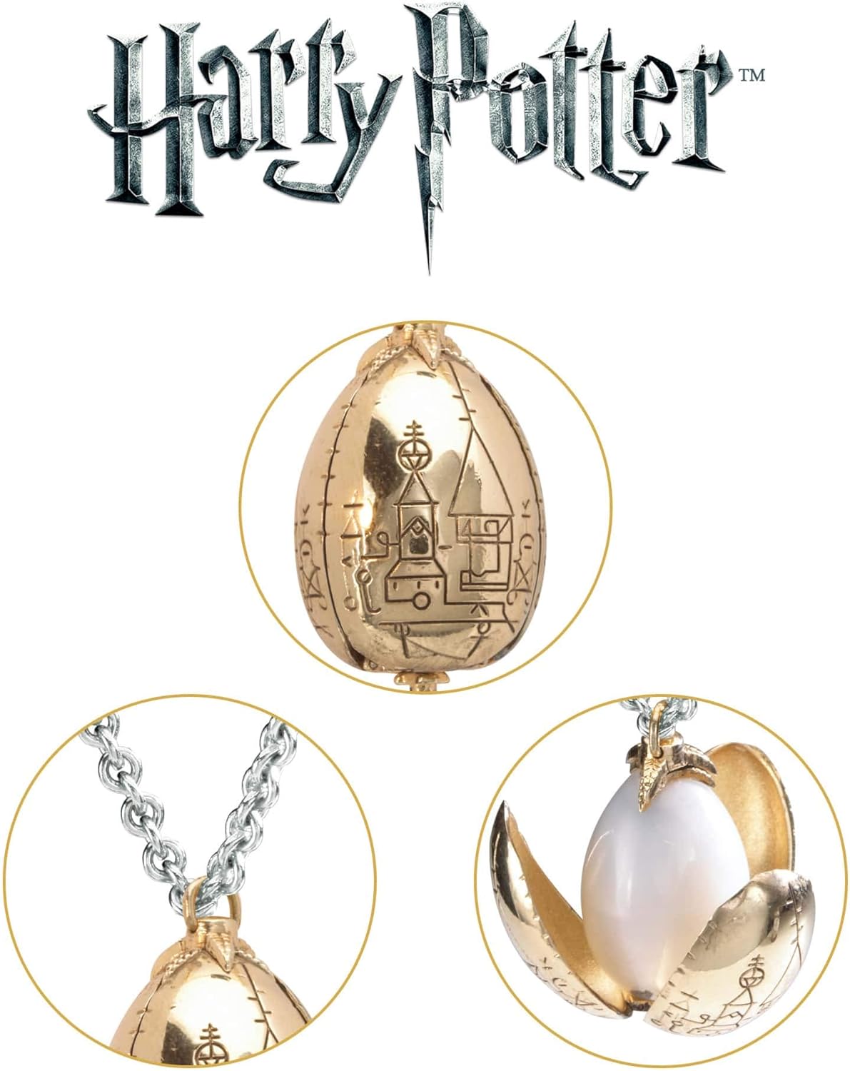 Harry Potter: Golden Egg Pendant - Pendente Uovo D'oro Torneo Tre Maghi