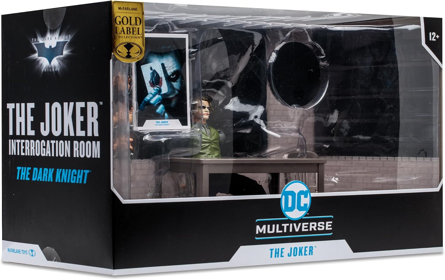 DC Comics: The Joker Jail Cell Batman The Dark Knight Gold Label NYCC Exclusive 18 cm