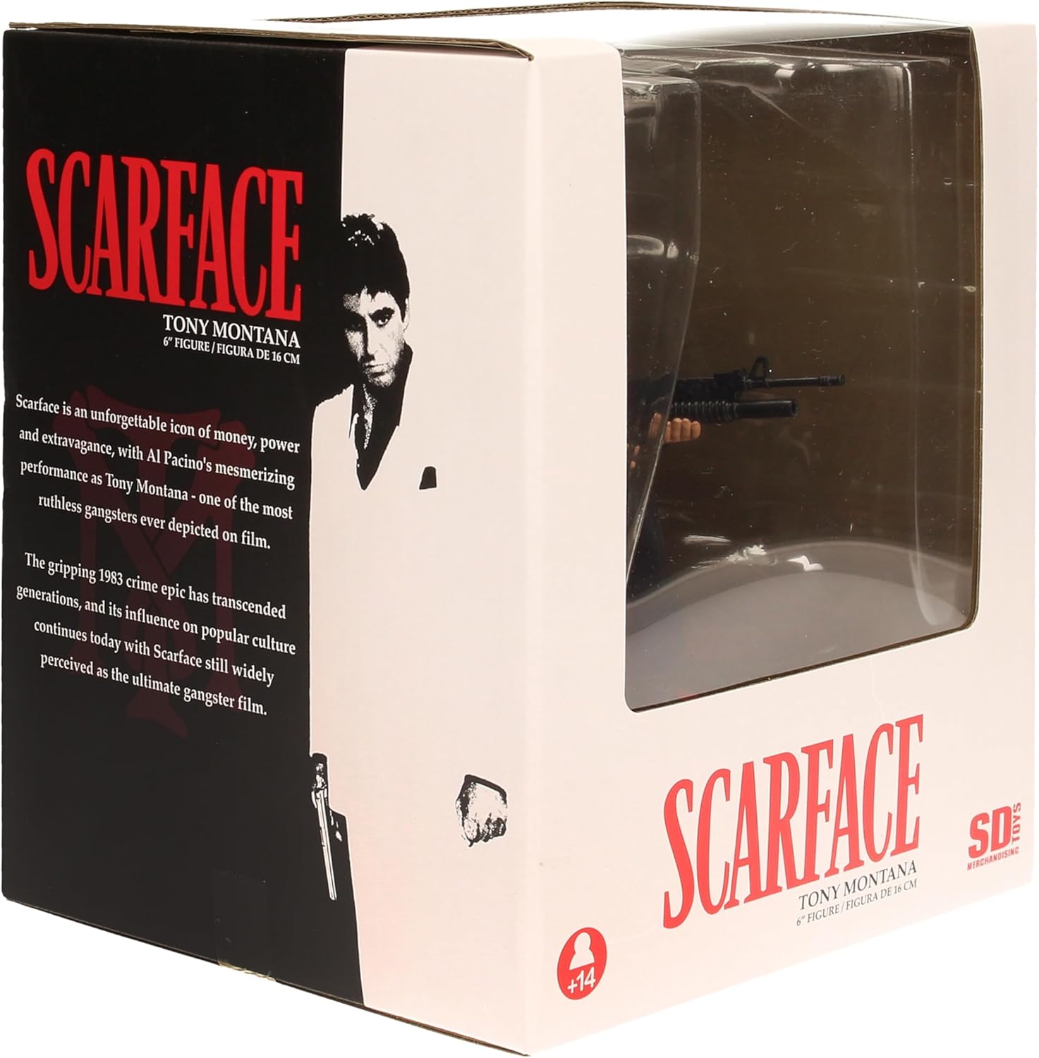 Scarface: Movie Icons PVC Statue Tony Montana 18 cm