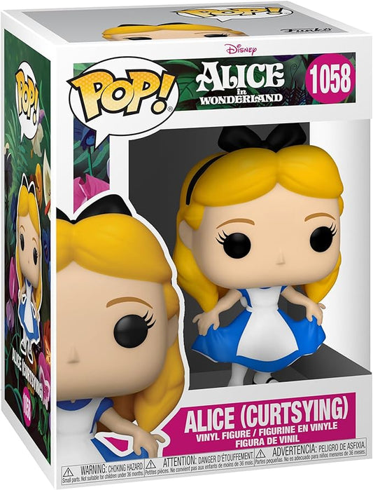 Pop! Alice in Wonderland Disney Vinyl Figure Alice Curtsying