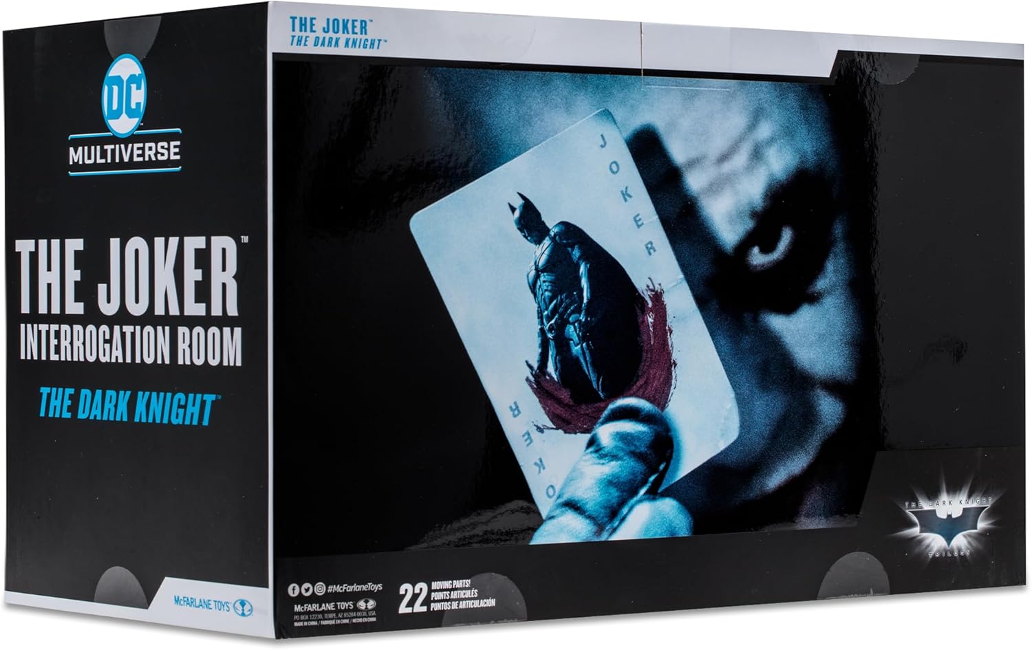 DC Comics: The Joker Jail Cell Batman The Dark Knight Gold Label NYCC Exclusive 18 cm