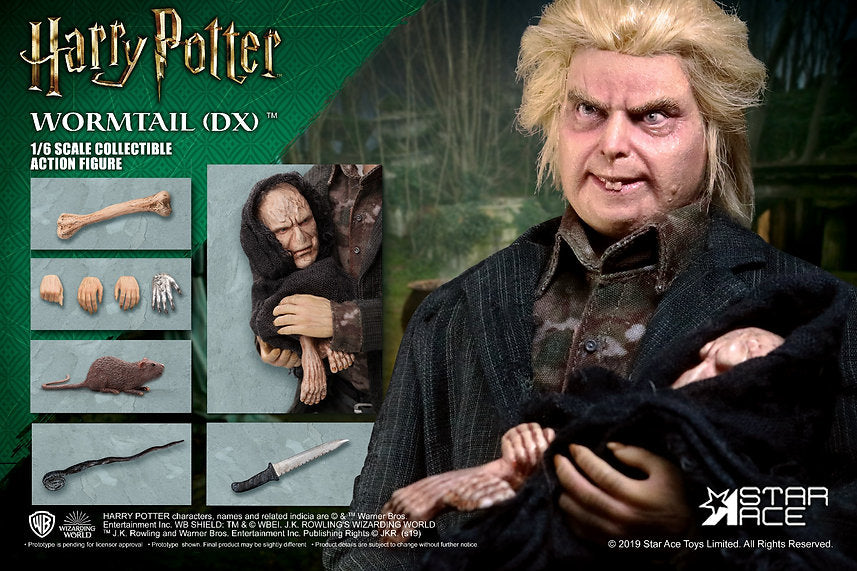 Harry Potter: Action Figure Peter Pettigrew (Peter Minus) Deluxe 30 cm