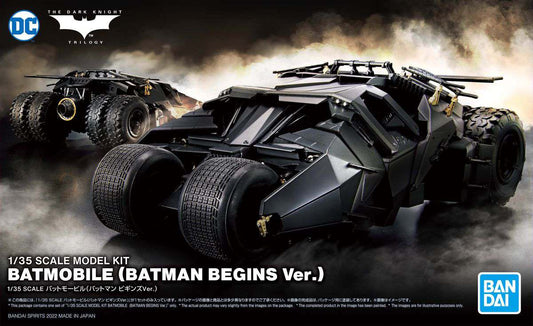 DC Comics: Batman Begins Batmobile 1/35 Model Kit