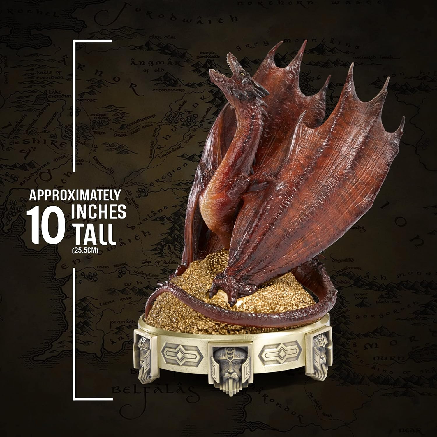 The Hobbit: The Desolation of Smaug Incense Burner Smaug 25 cm - Bruciatore di Incenso