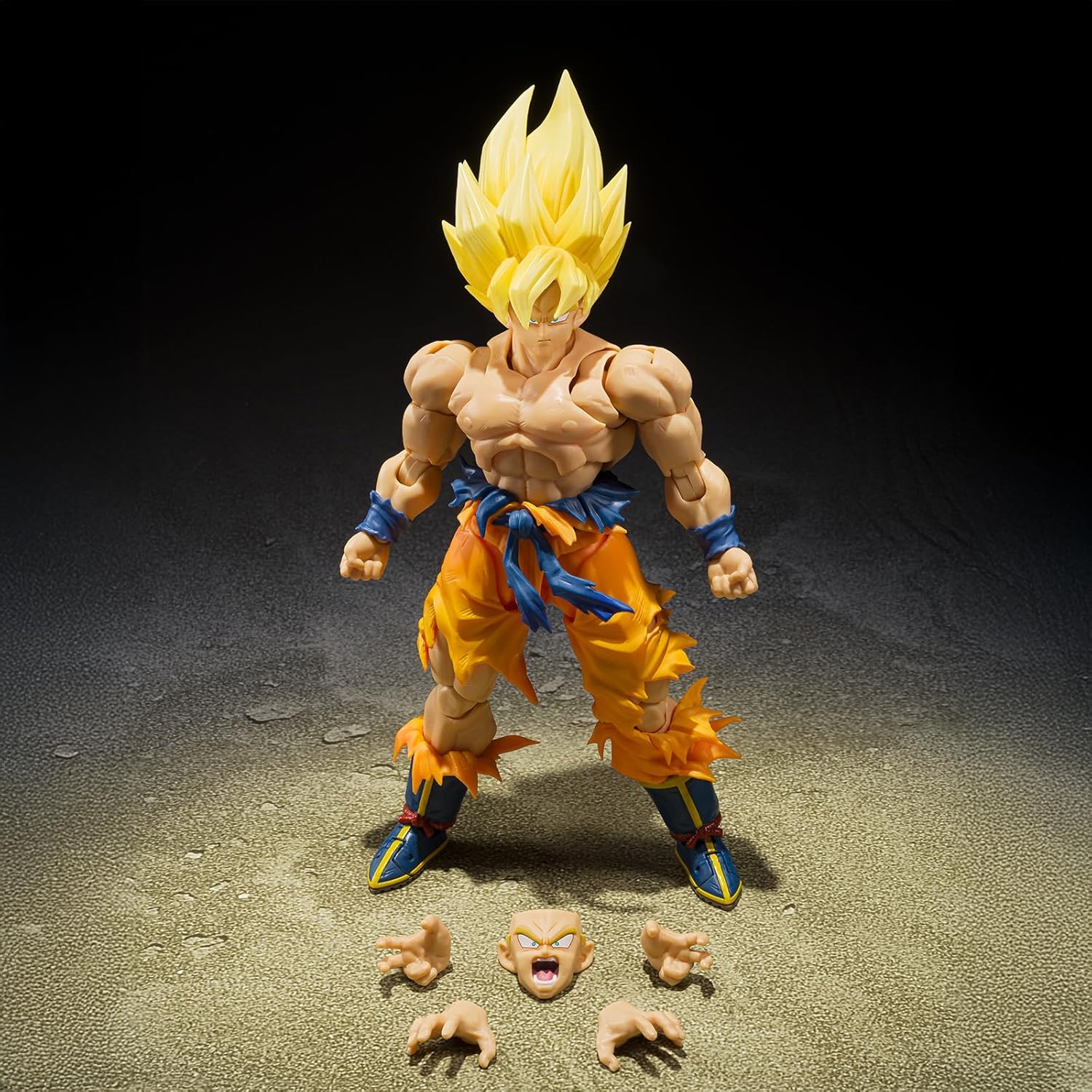 Dragon Ball S.H. Figuarts Action Figure Super Saiyan Son Goku Legendary Super Saiyan (Best Selection) 15 cm