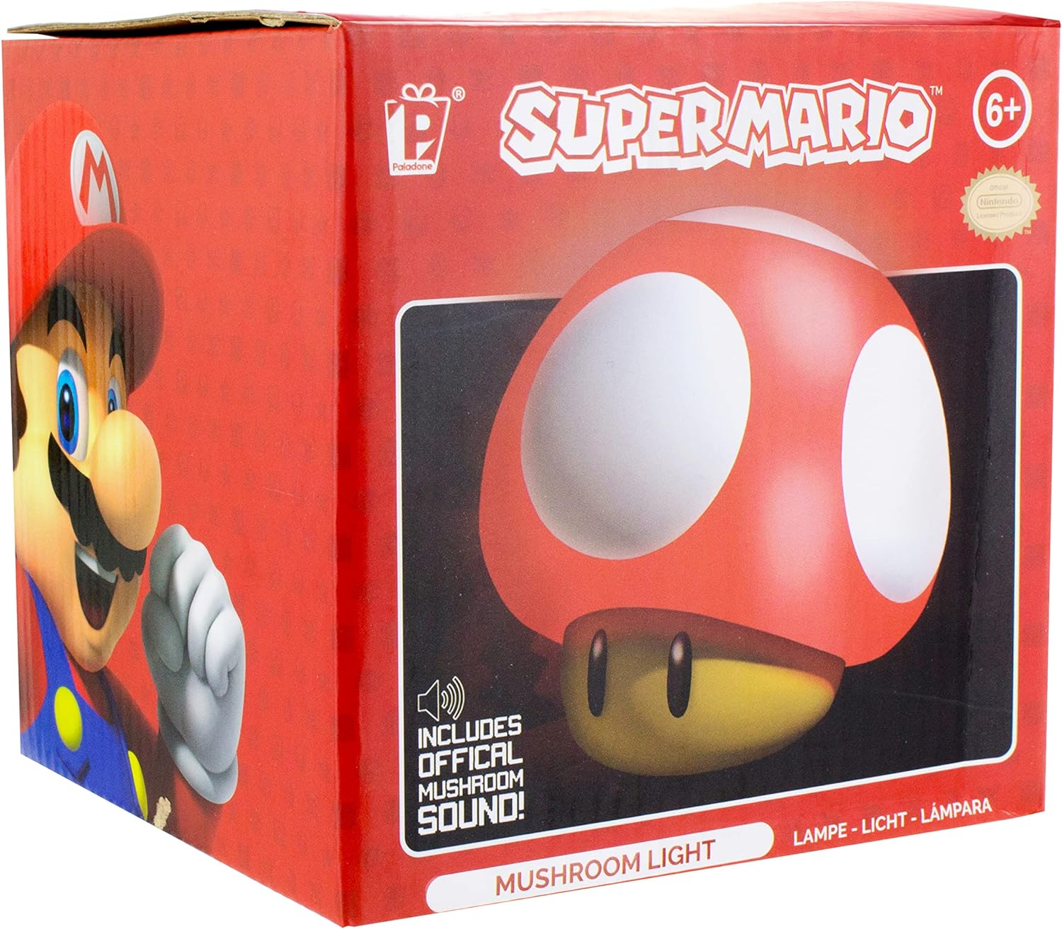 Super Mario: Mushroom Light (Lampada)