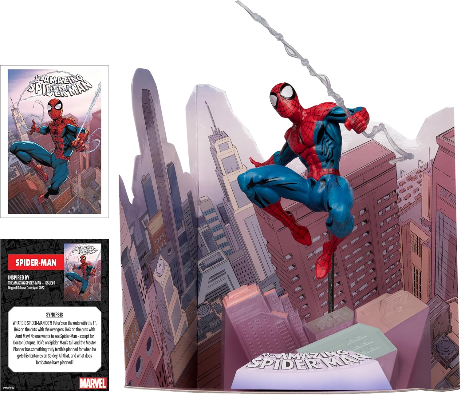 Marvel: Collection PVC Statue 1/10 Spider-Man (The Amazing Spiderman #1) 17 cm