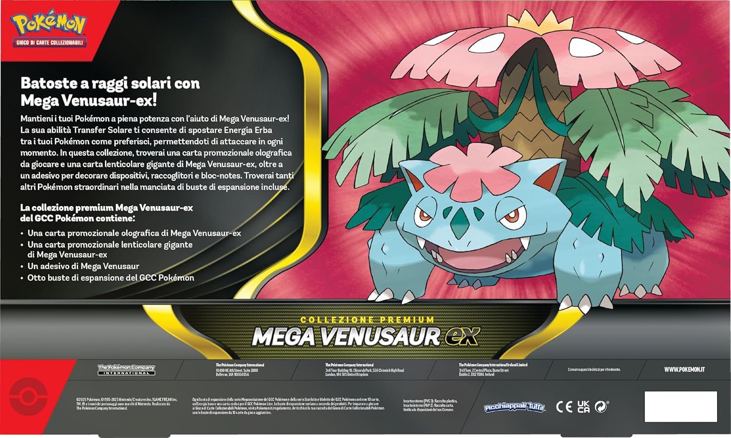 Pokemon TCG: Collezione Premium Mega Venusaur-EX