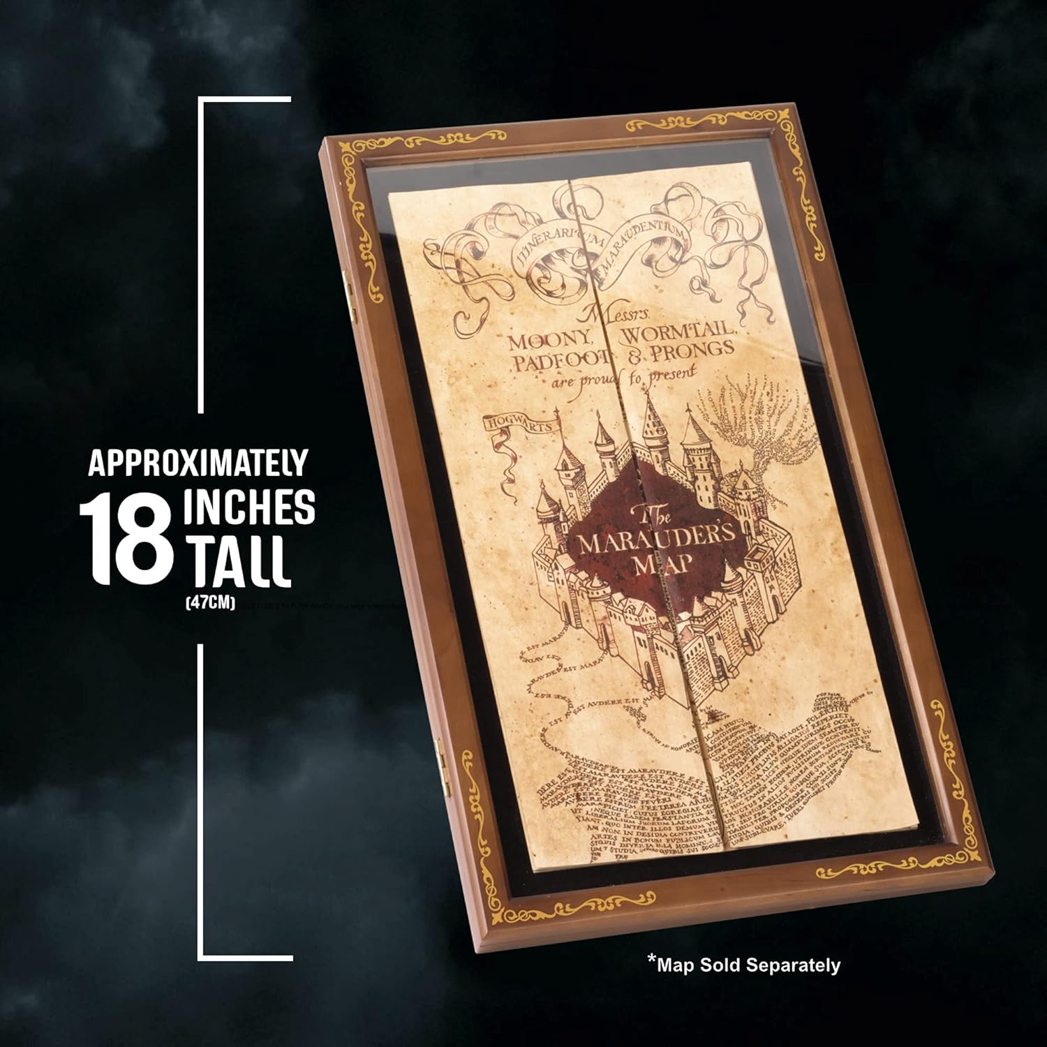 Harry Potter: Marauder’s Map Display Case - Espositore Mappa Del Malandrino