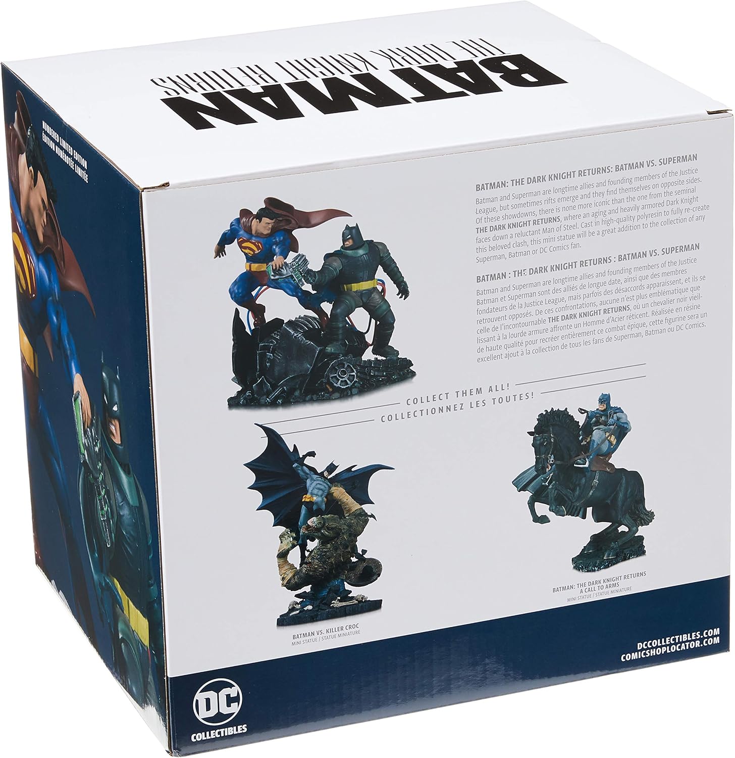 DC Comics: Batman vs Superman Mini Battle Statue