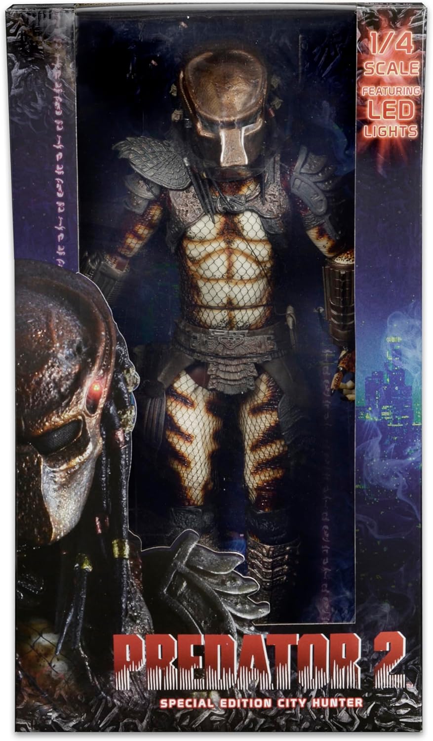 Predator 2 1990 Action figure 1/4 City Hunter Predator 51 cm