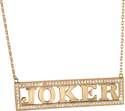 Dc Comics: Harley Quinn Loves Necklace Set Joker - Collana