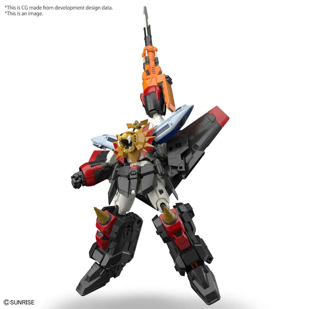 Gunpla: Bandai Model Kit - RG gaogaigar The King Of Braves