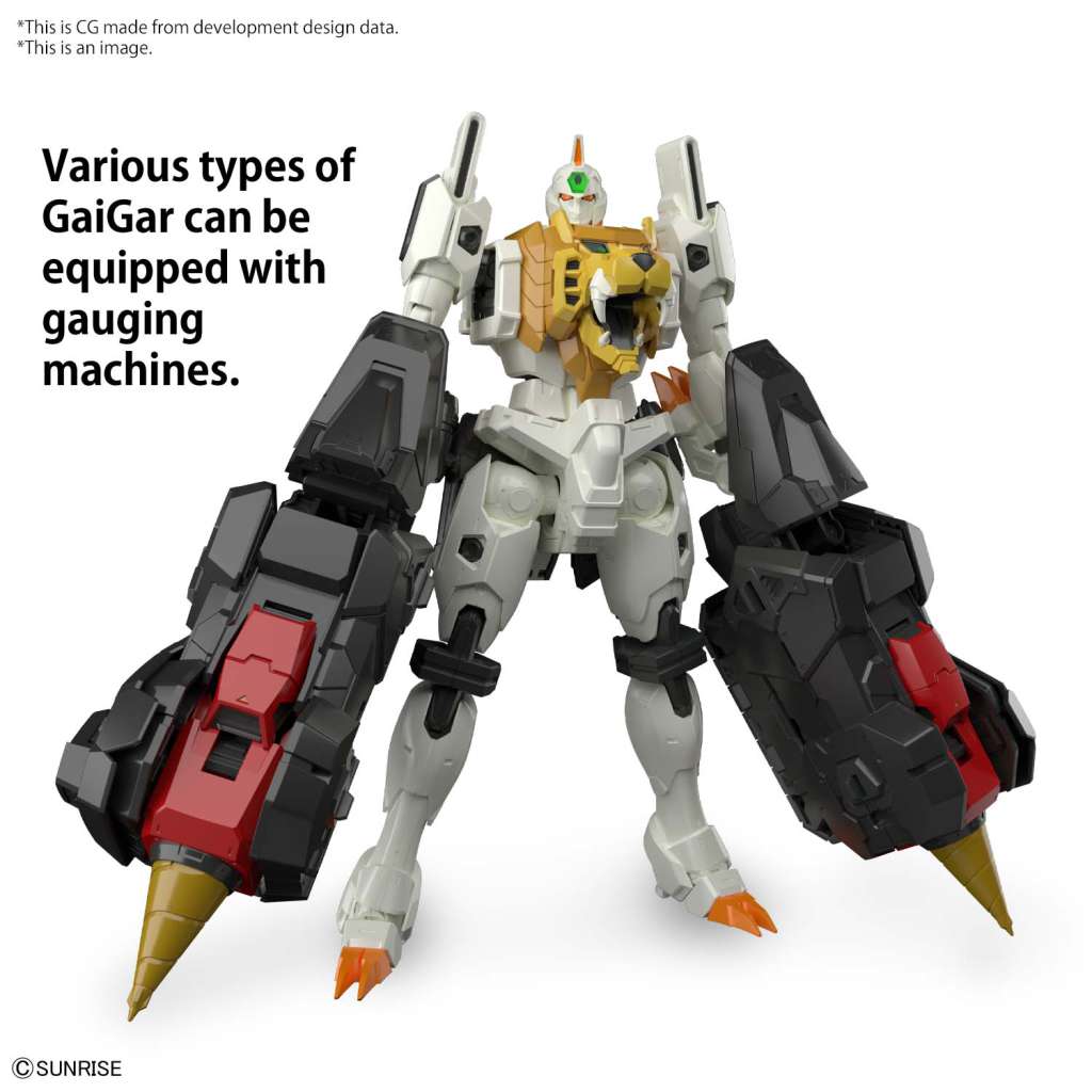 Gunpla: Bandai Model Kit - RG gaogaigar The King Of Braves