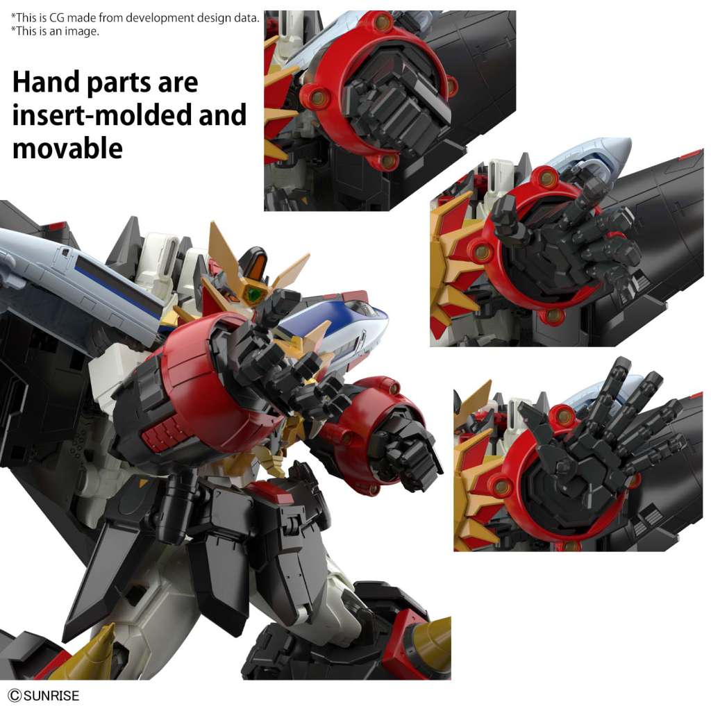 Gunpla: Bandai Model Kit - RG gaogaigar The King Of Braves