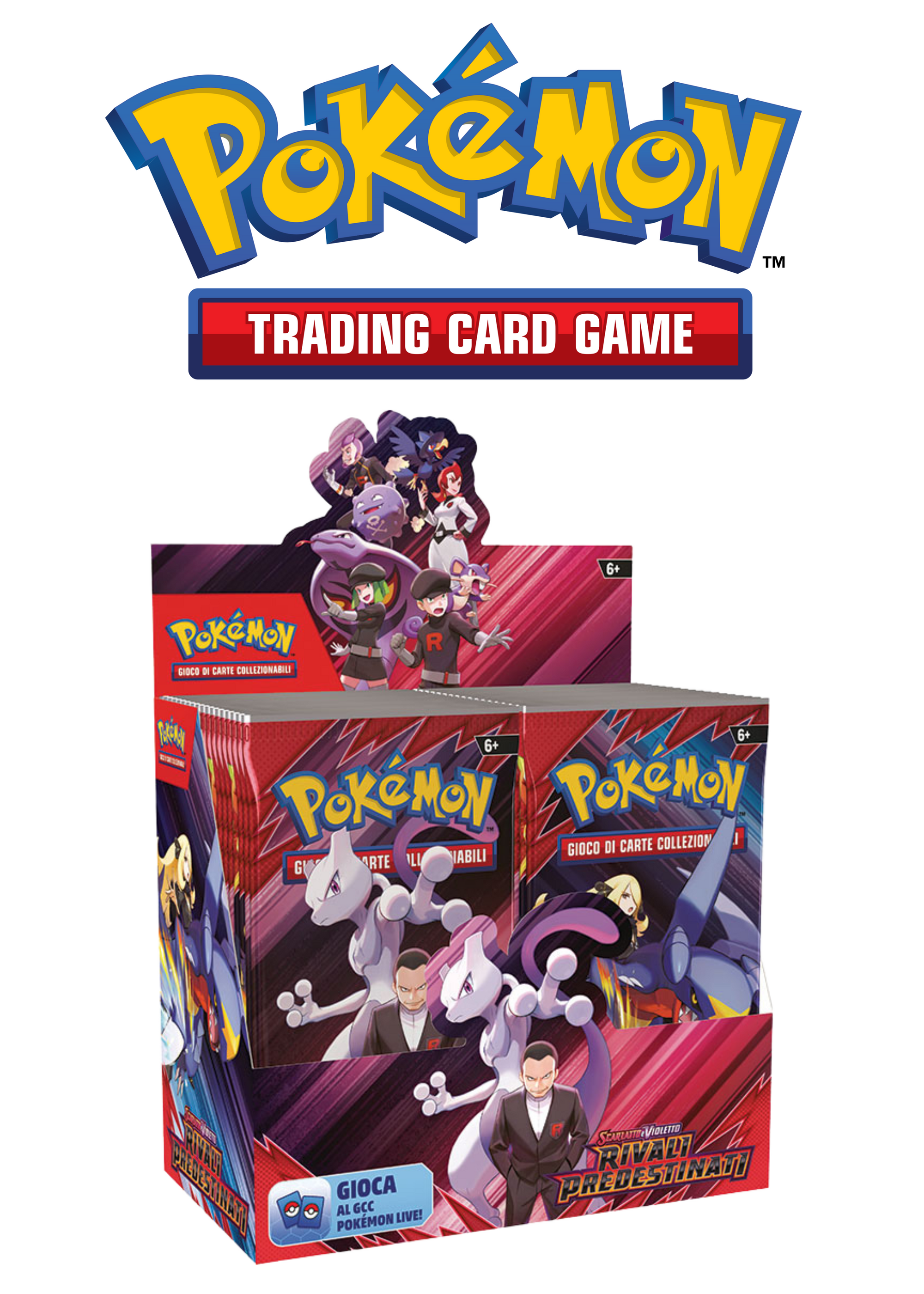 Pokemon: Scarlatto E Violetto Rivali Predestinati Box 36 bustine - ITA