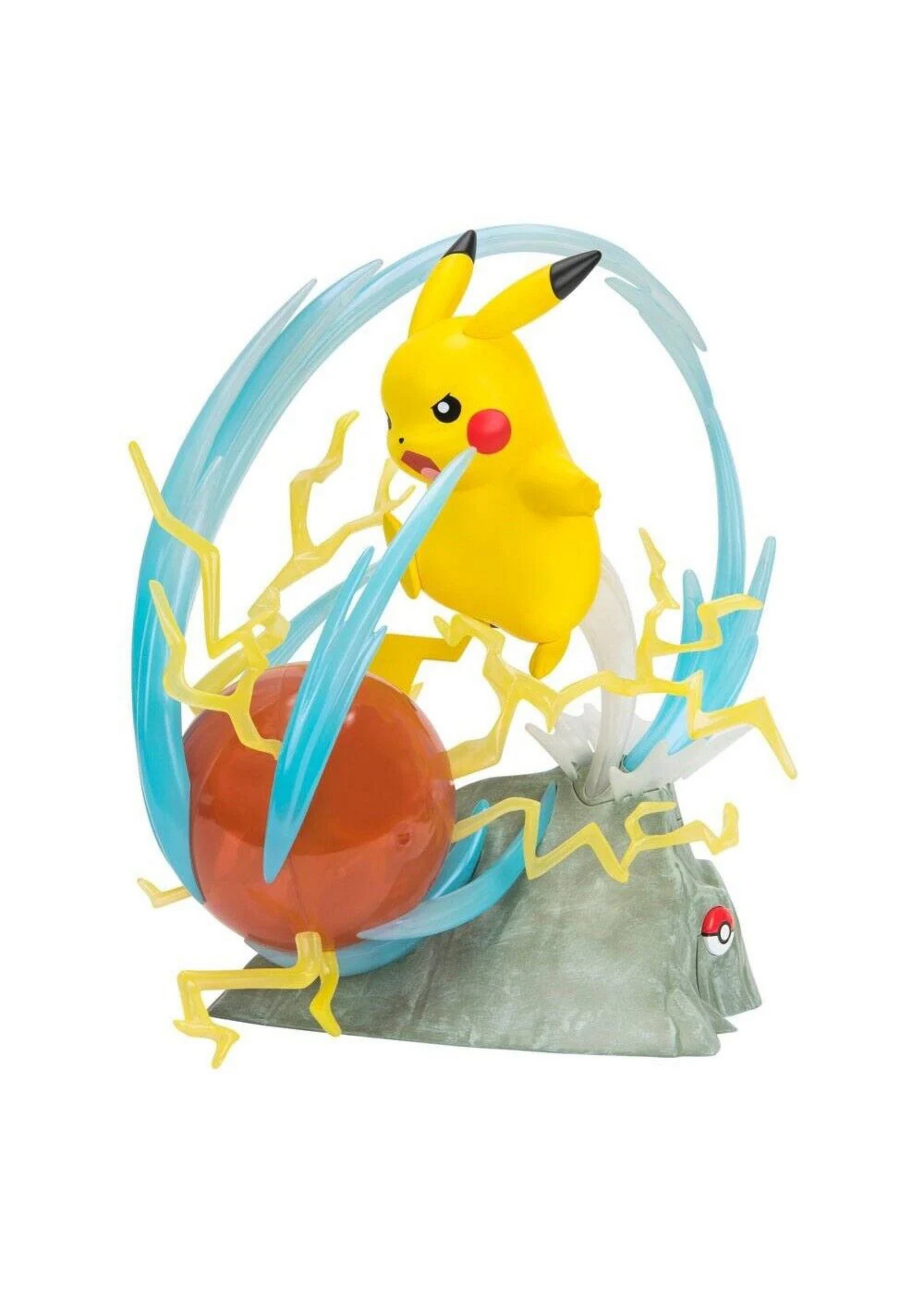 Pokemon: 25th anniversary Light-Up Deluxe Statue Pikachu 33 cm