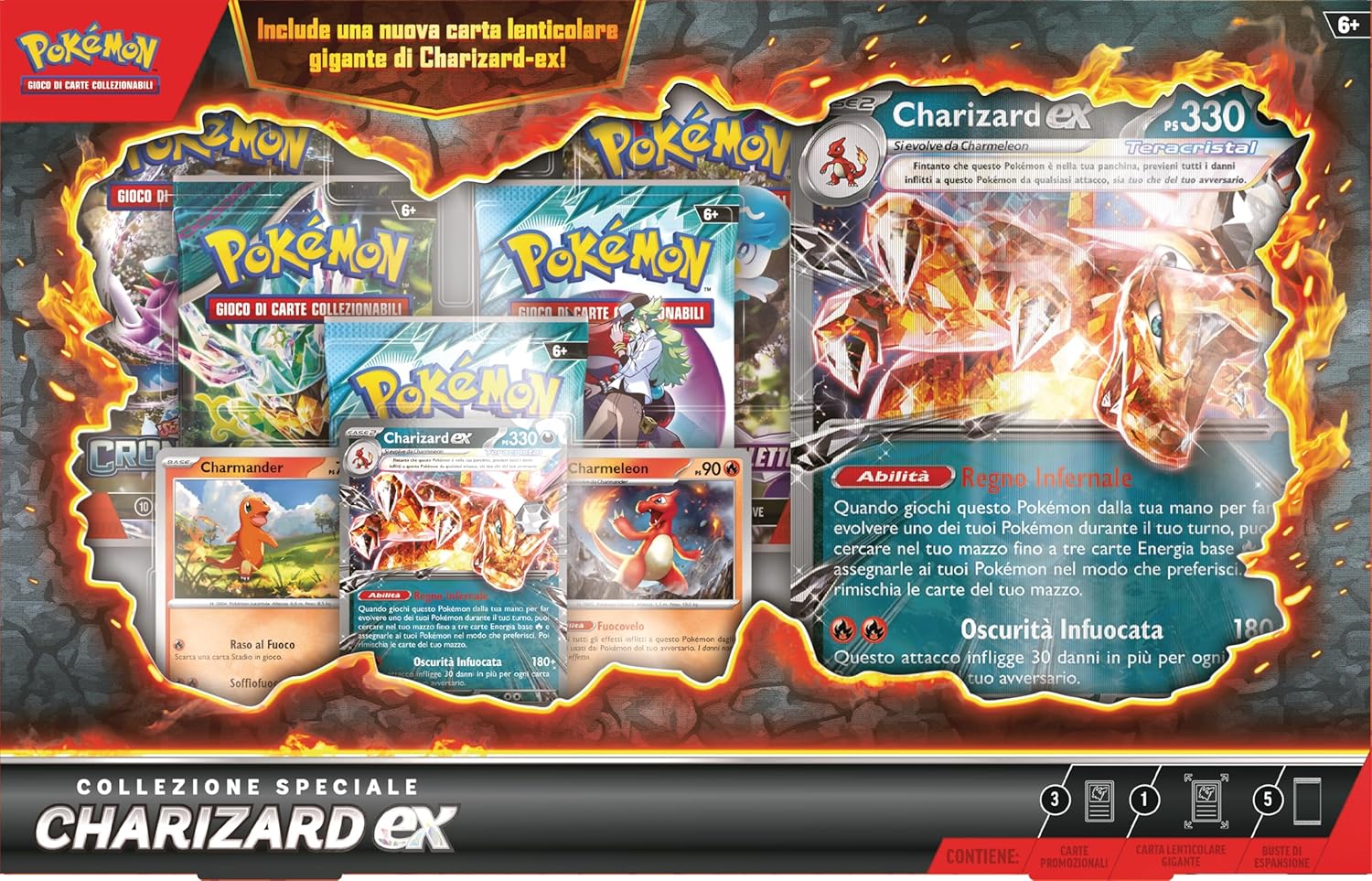 Pokemon TCG: Collezione Speciale Charizard Ex ITA