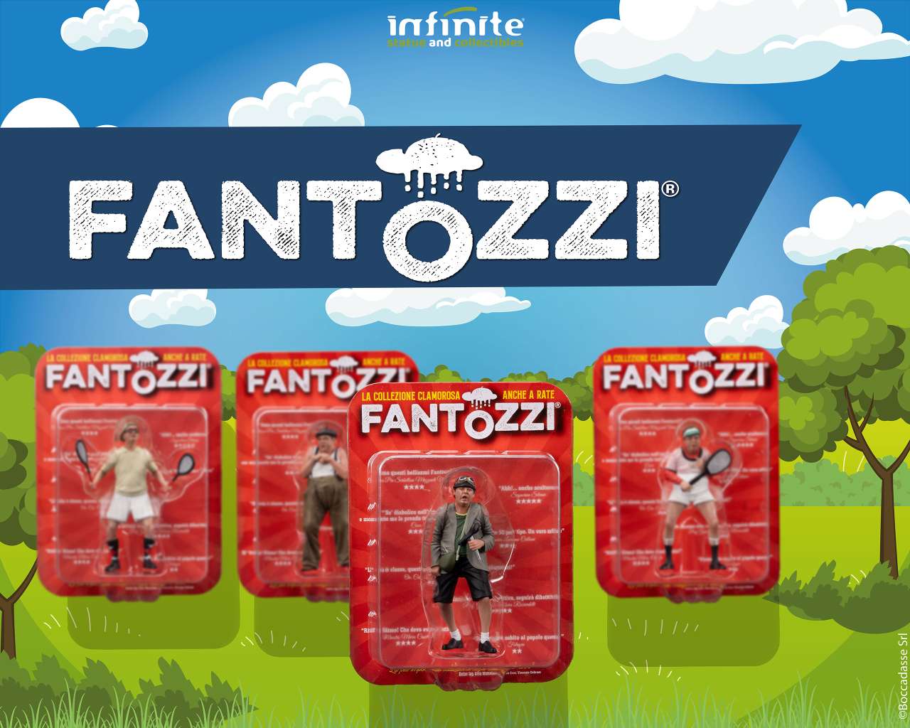 Infinite Statue: Fantozzi – fantozzi …alla bersagliera pvc mini figure