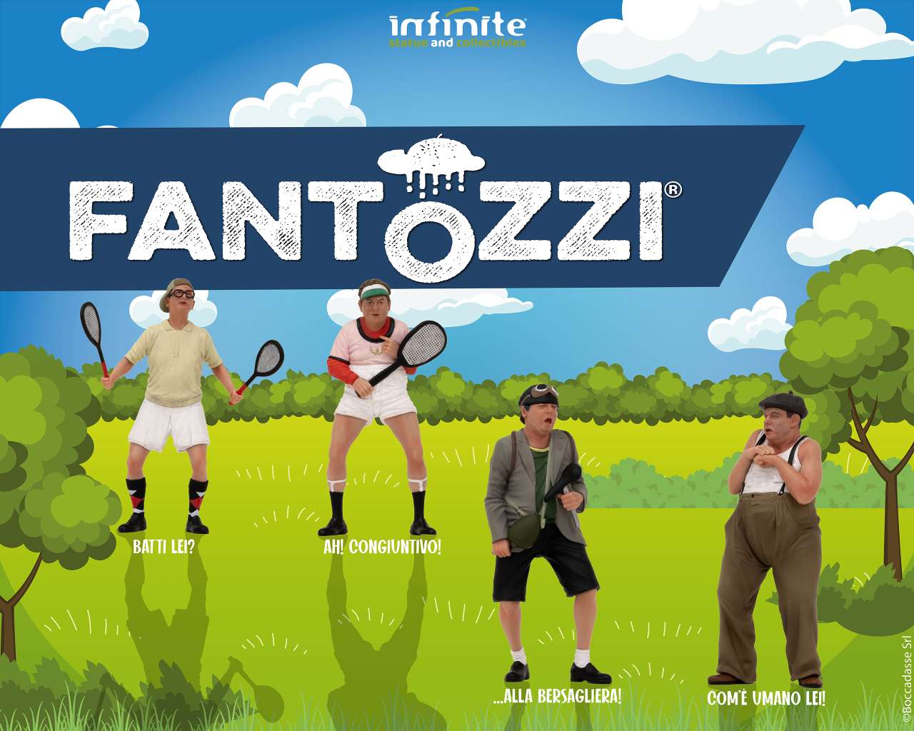 Infinite Statue: Fantozzi – fantozzi …alla bersagliera pvc mini figure